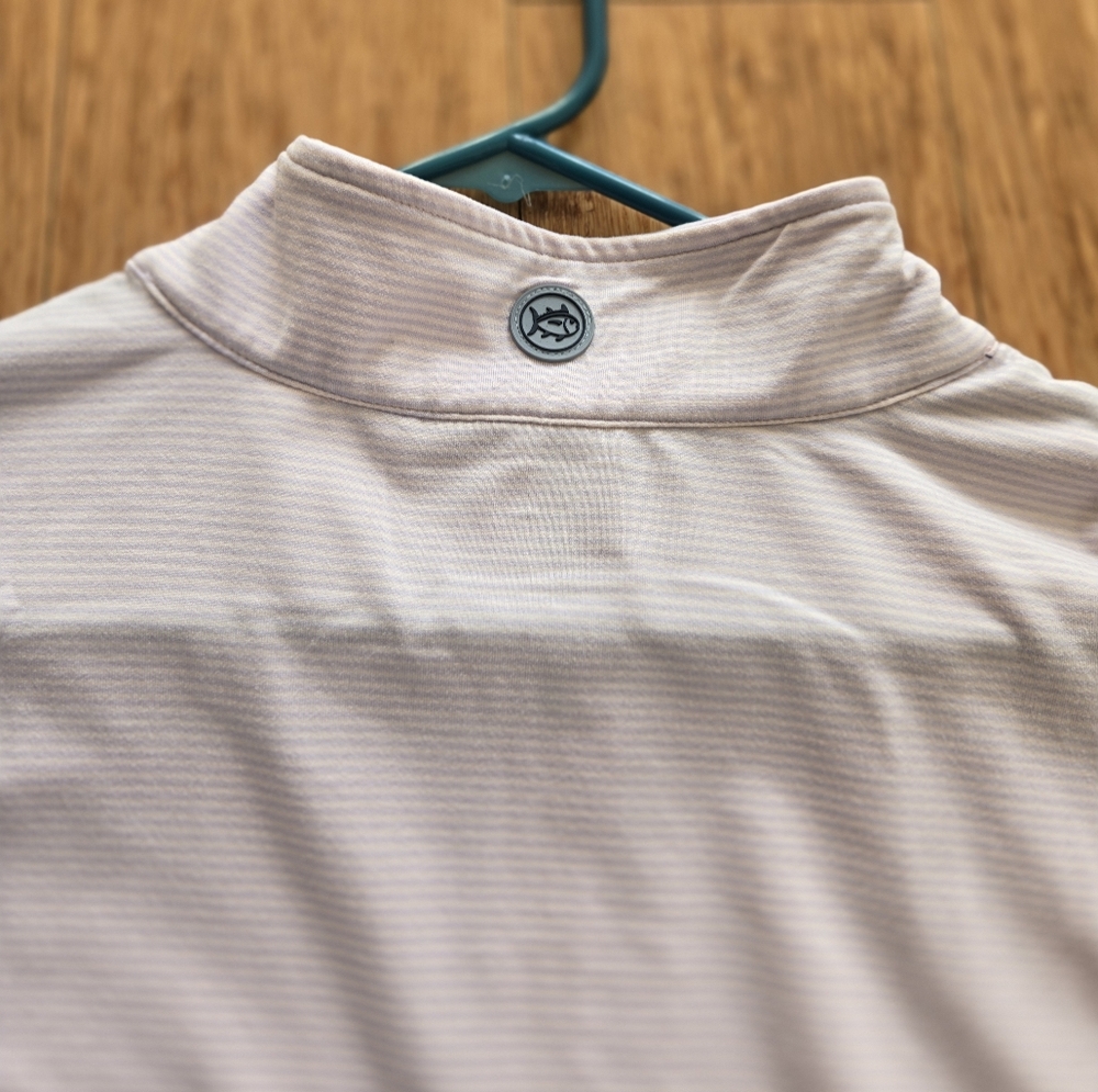 Southern Tide Light Pink Quarter-Zip Pullover - Picture 5 of 5